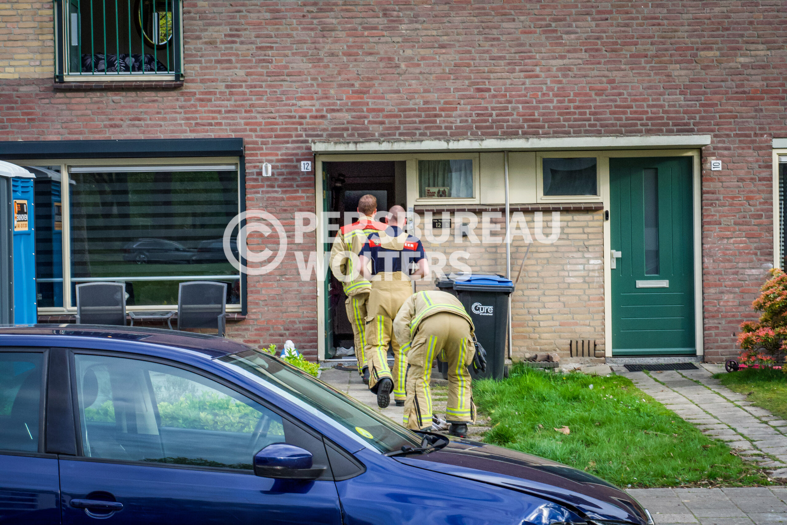 Brandweer ventileert woning na brand in Eindhoven