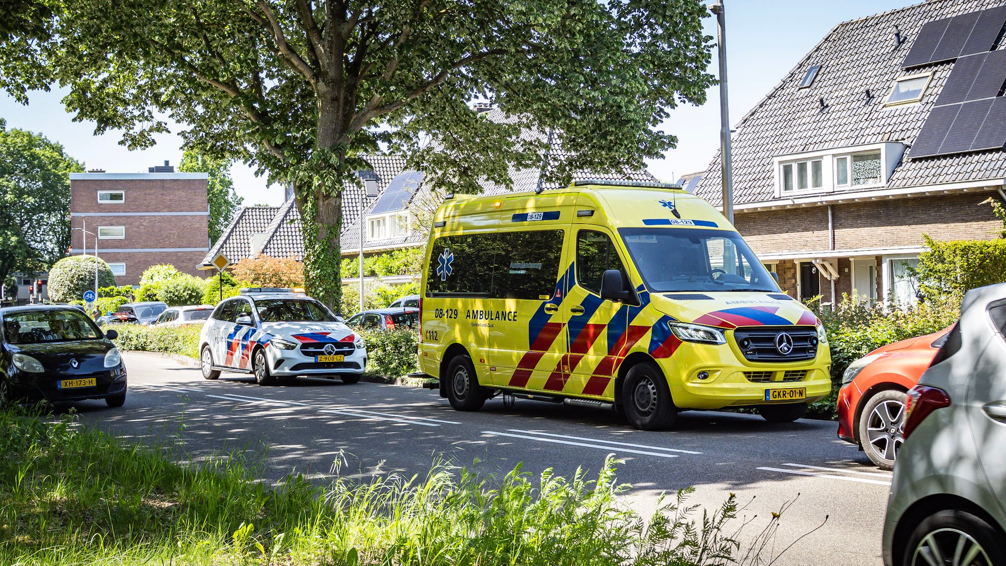 Aanrijding met letsel op de Grootstalselaan in Nijmegen