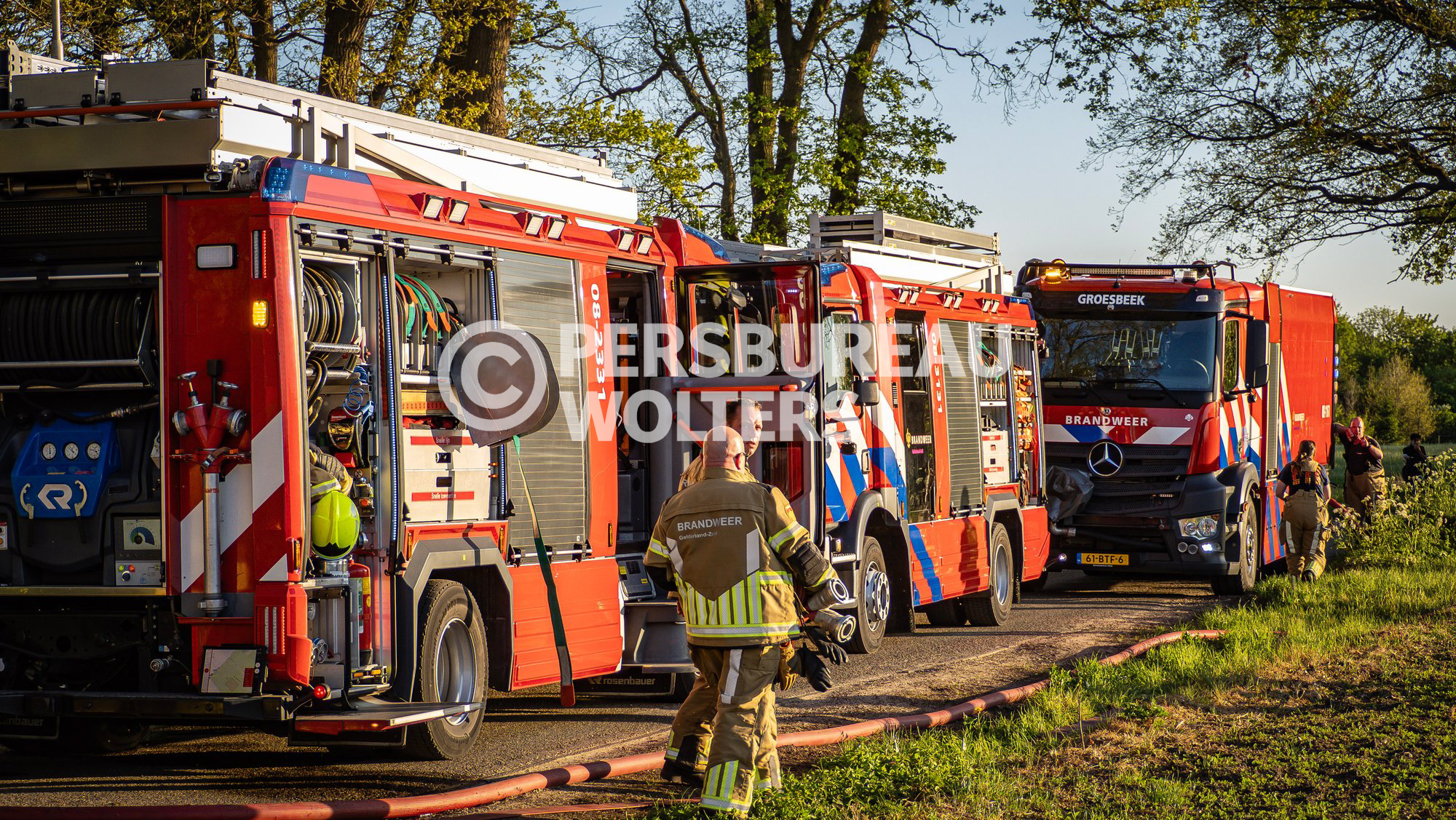 Bosbrand aan Kandinskypad in Malden, hulpdiensten massaal ingezet