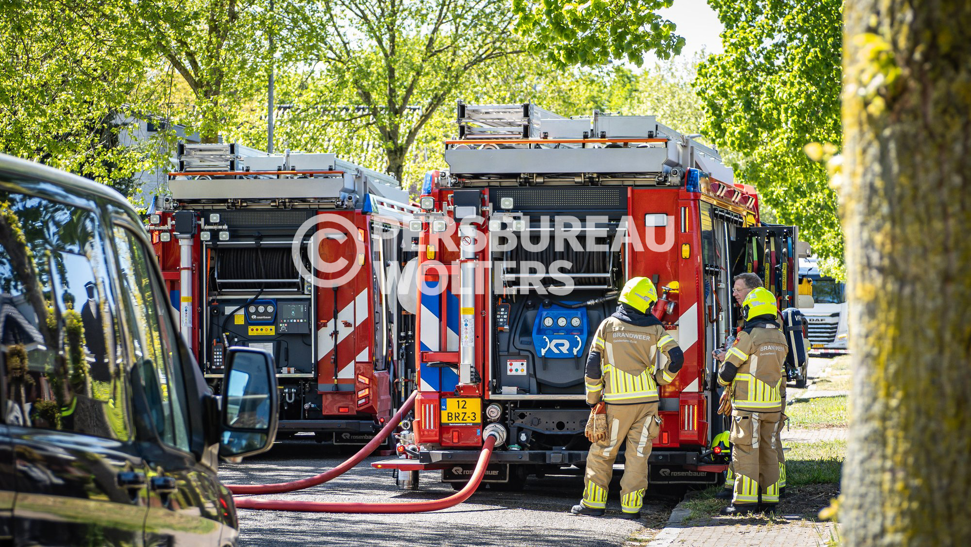 Schuur volledig afgebrand bij brand in Wijchen