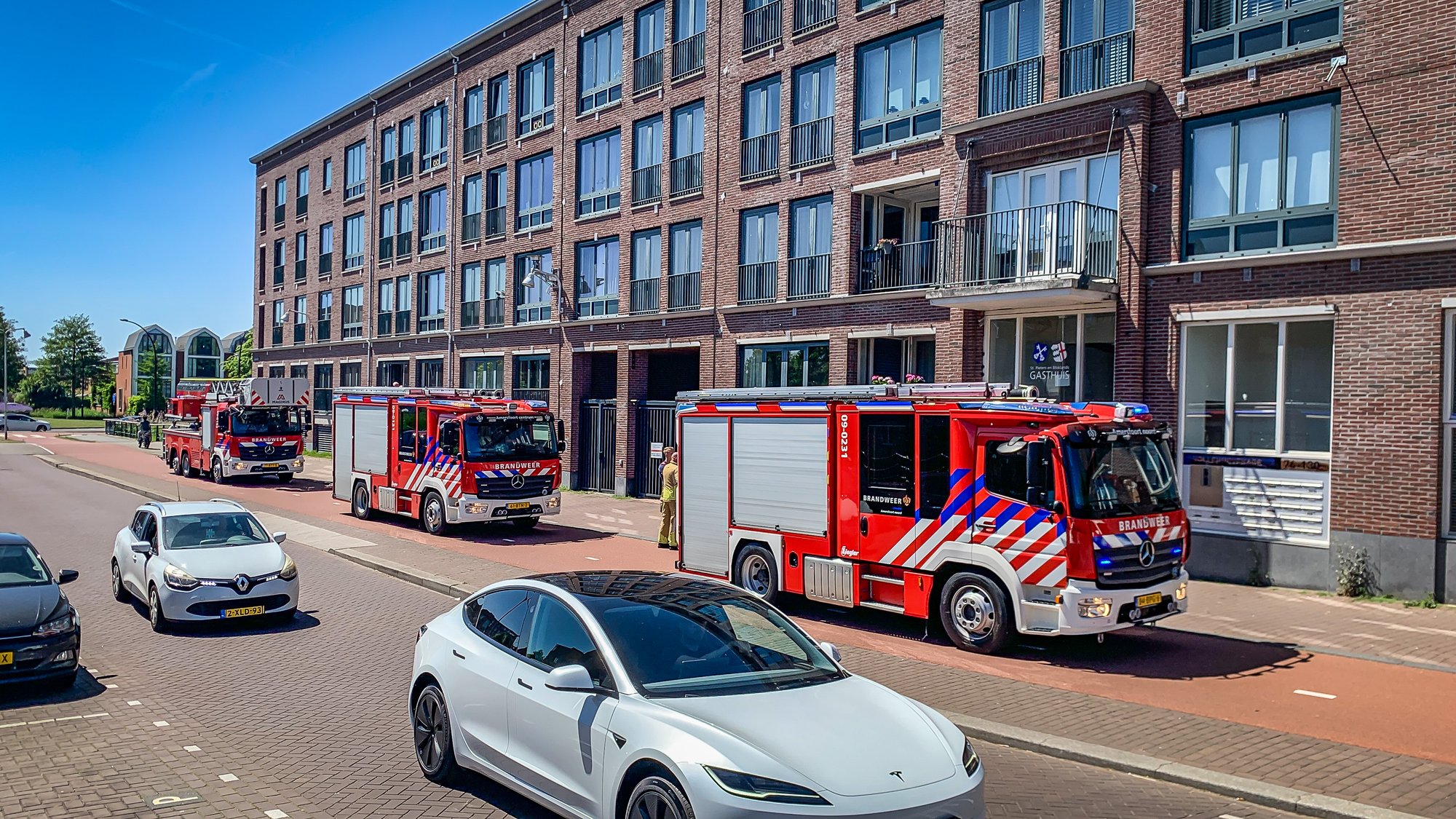 Magnetron vat vlam in zorgcentrum in Amersfoort