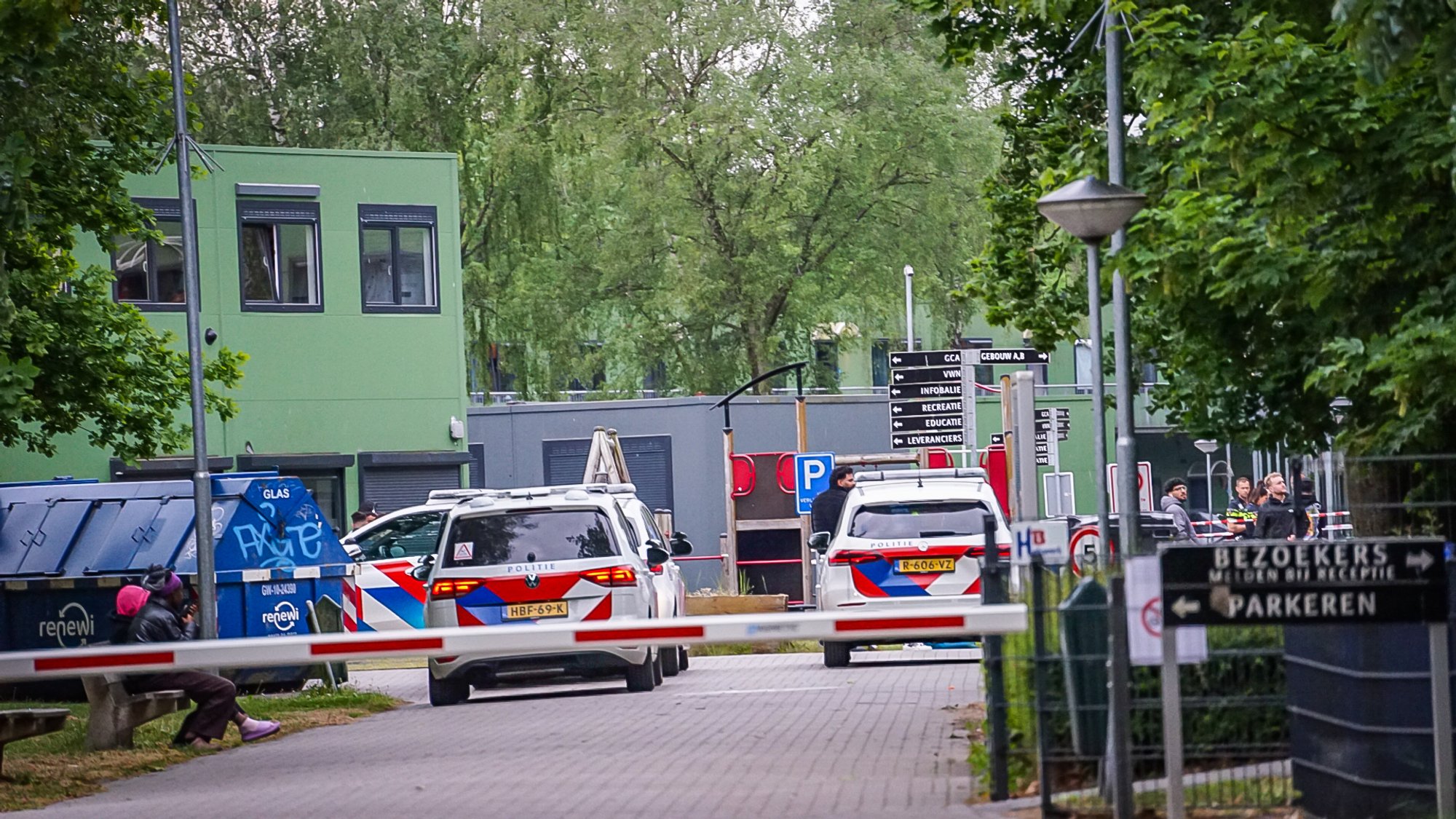 Steekpartij op AZC in Harderwijk, meerdere hulpdiensten ingezet
