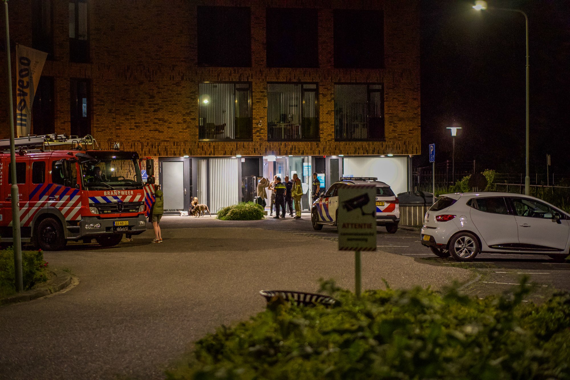 Woningbrand in appartementencomplex aan Spoorlaan Zuid in Roermond